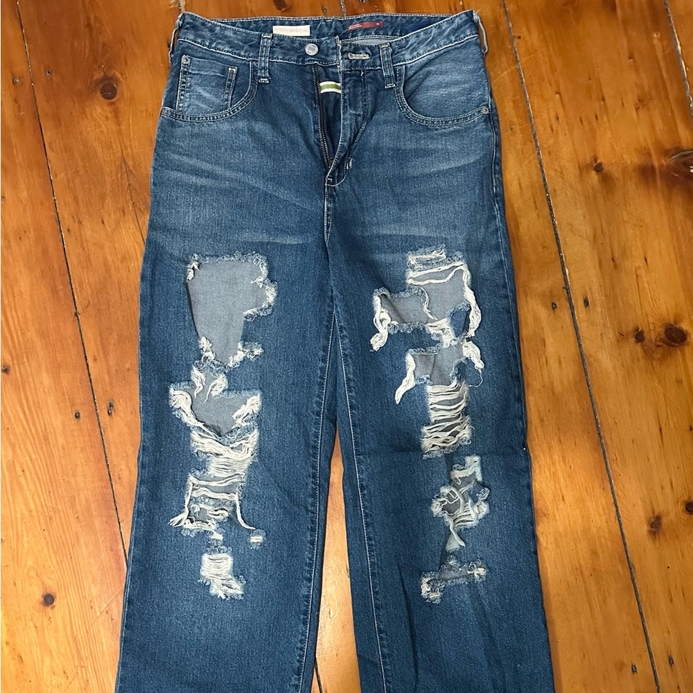 Pilcro Wide Leg Jeans- 26